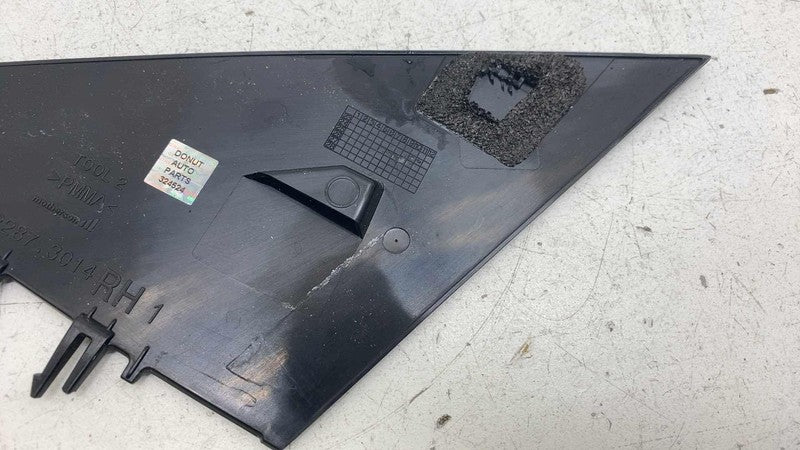 2287.3014 ⭕2017-2025 Tesla Model 3 M3 Front Right Door Wing Mirror Triangle Cover Trim OEM