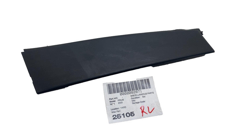 75762 ⭕ 2023-2025 Toyota Prius Rear Driver Side Door Window B-Pillar Applique Left LH