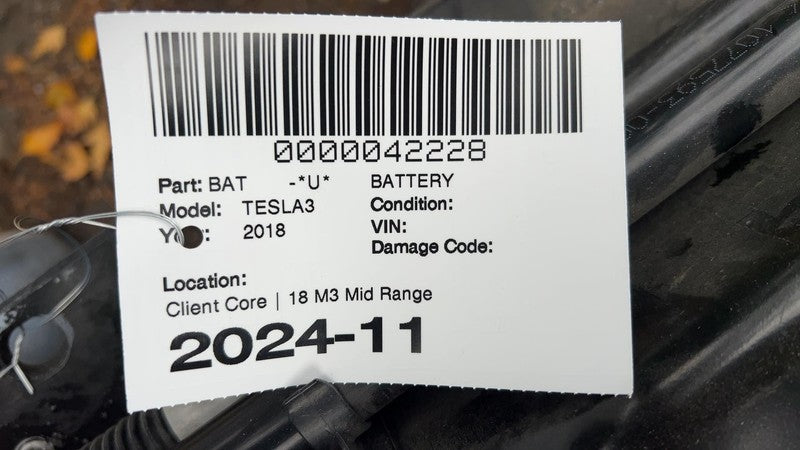 ⭕ 18 Model 3 High Voltage Battery Module Mid Range RWD (PARTS ONLY) 11