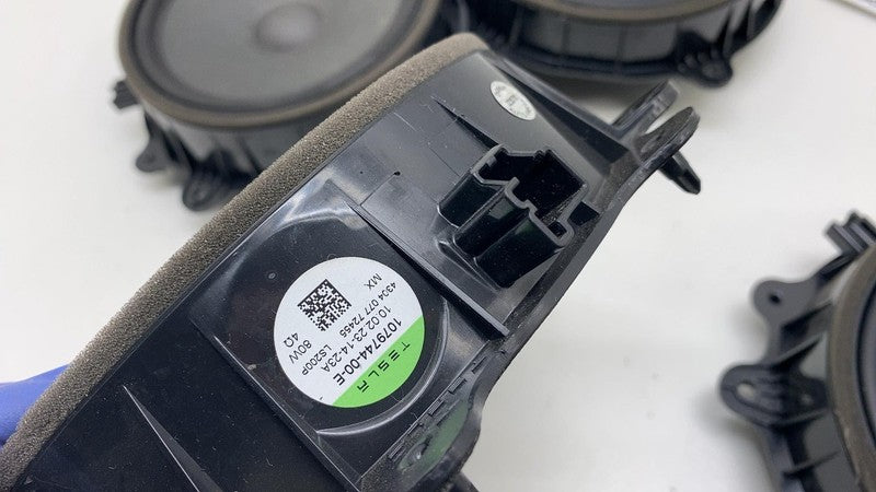 2017-2024 Tesla Model 3 Y M3 MY SET of Door Audio System Woofer Speake