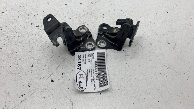 1101037 00 E 2017-2023 Tesla Model 3 M3 Front Left Upper & Lower Door Hinge Closure Assist LH
