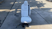 ⭕ 2016-2020 Tesla Model X MX Rear Driver Side 2nd Row Seat Left LH Leather White