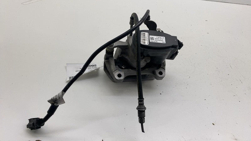 ⭕ 17-25 Tesla Model 3 M3 Rear Left Caliper w/ Brake Hose Line BASE 104