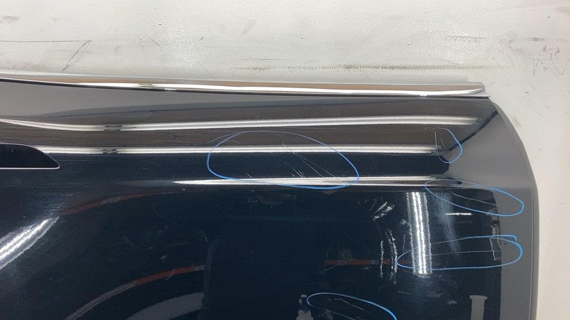 ⭕ 16-20 Tesla Model S Rear Side Door Shell Panel Right Black PBSB 6006