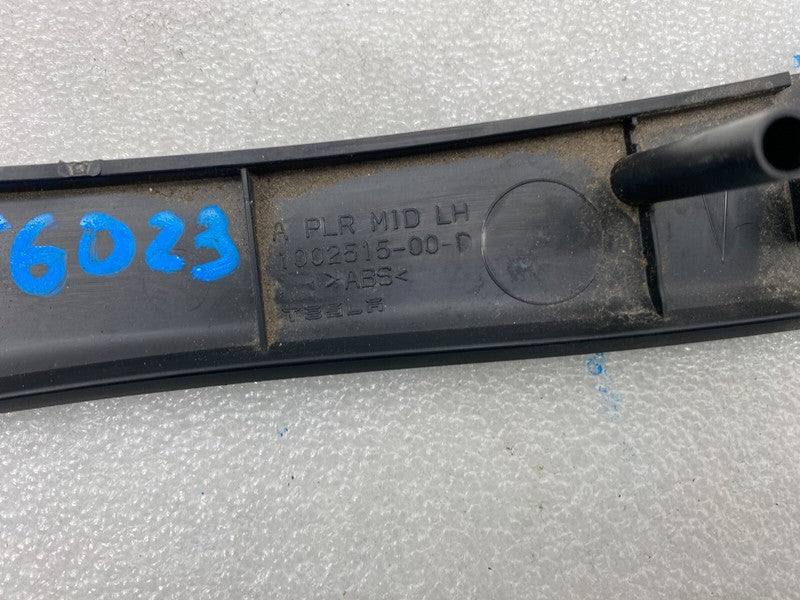 1002515 00 D ⭕ 2012-2020 Tesla Model S Middle A Pillar Sill Trim Cover Left OEM 1002515-00-D