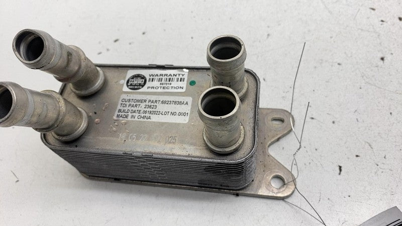 68237838AA 2017-2024 Chrysler Pacifica Battery Coolant Pump Chiller Heat Exchanger Assy OEM