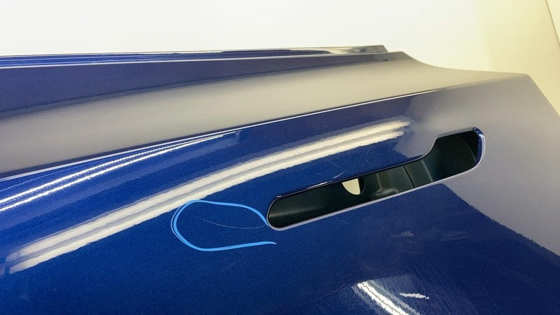 1493561-EC-A ❇️20-24 Tesla Model Y MY Rear Driver Side Door Shell Panel Left LH OEM Blue PPSB