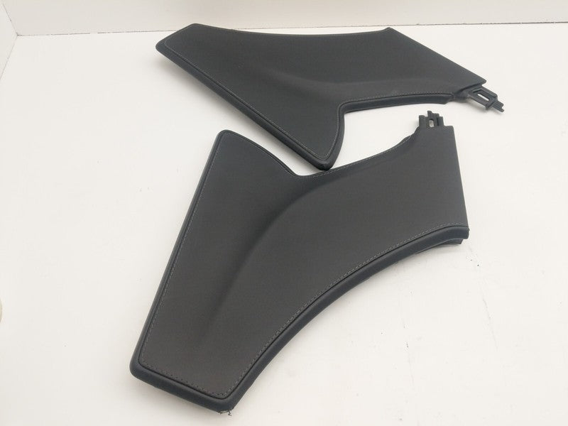 ⭕ 12-15 Model S PAIR Front Left & Right Upper Center Console Panel 100