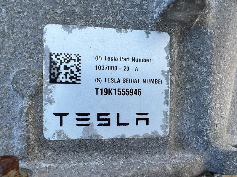 ⭕ 20-21 Tesla Model S X Electric Engine Motor Rear Small Drive Unit 10