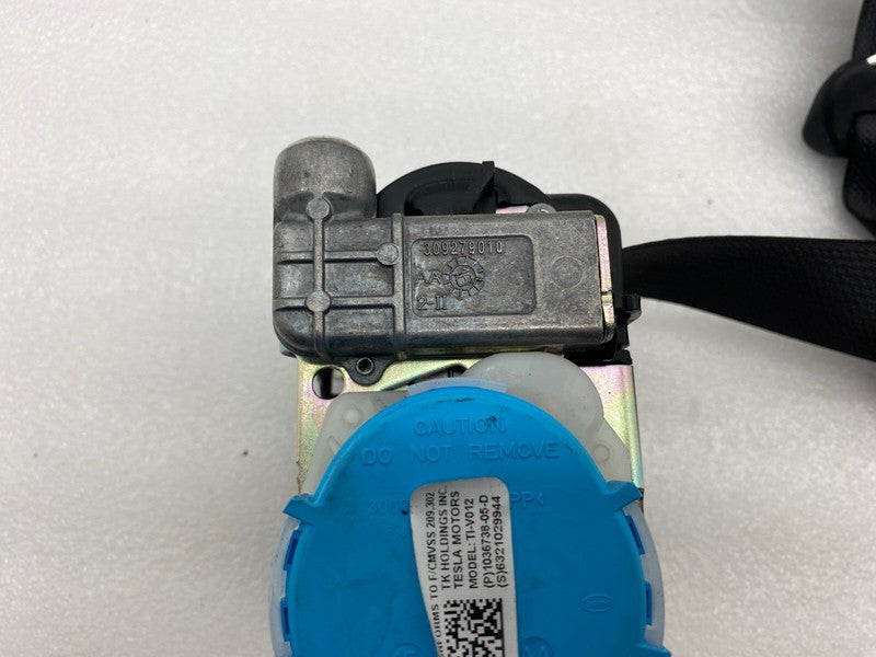 103673805D ⭕ 16-20 Model X Front Passenger 1st Row Seat Belt & Retractor Right 1036738-05-D