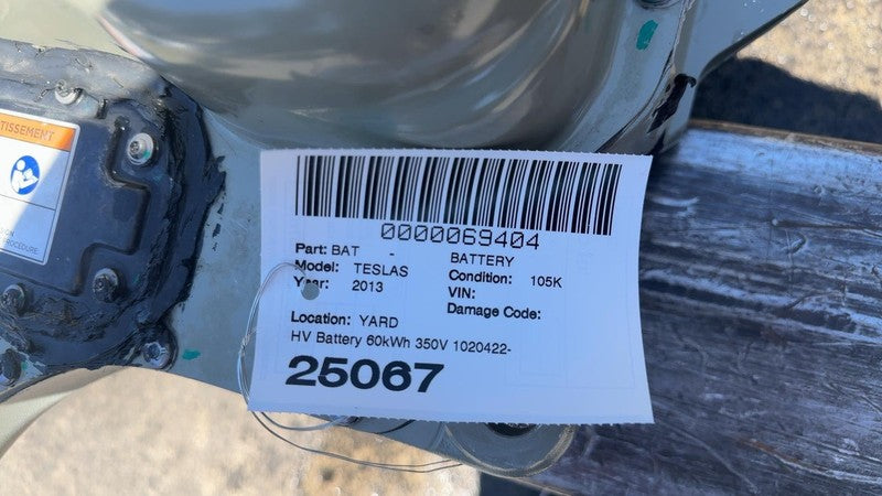 ⭕ 2012-2015 Tesla Model S High Voltage Battery Module Pack 60kWhr 1020