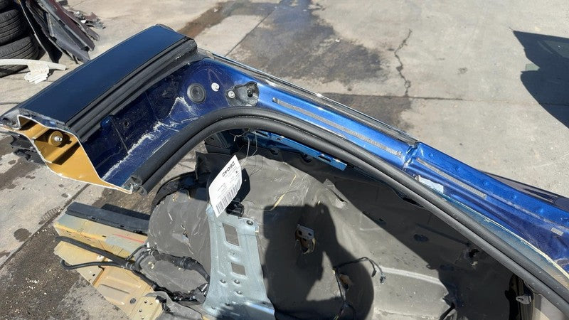 ⭕ 16-20 Tesla Model X Rear Quarter Fender Frame Panel Cut Out Right Blue - PPSB
