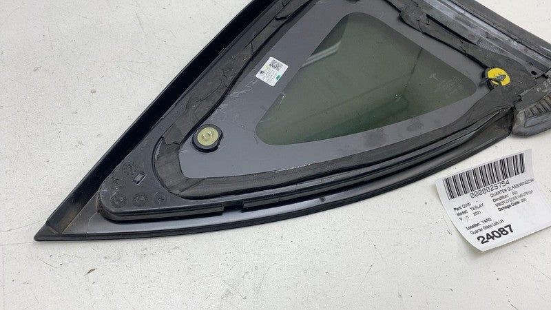 ⭕ 2020-2023 Tesla Model Y Rear Driver Side Quarter Window QTR Glass Le