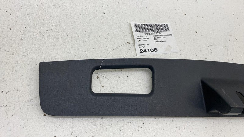103789700D ⭕16-20 Model X Liftgate Lower Trim Cover Molding with Switch Button 1037897-00-D