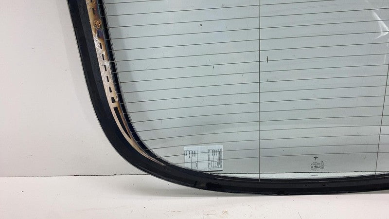 ⭕ 12-17 Tesla Model S Rear Back Tailgate Liftgate Trunk Lid Glass 6005