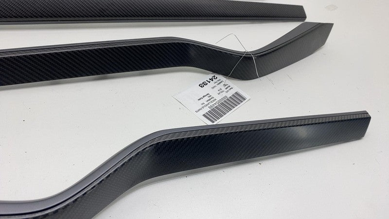 1035826 00 2016-2020 Tesla Model X SET of Front & Rear Left & Right Door Molding Trim Decor