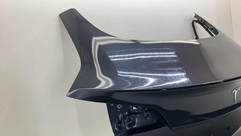 ⭕ 2017-2020 Tesla Model 3 M3 Rear Trunk Decklid Shell Panel Assembly Gray PMNG