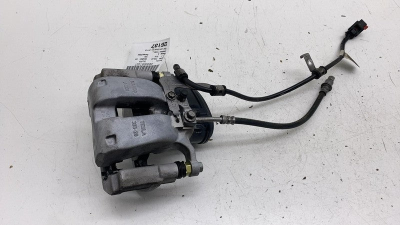 ⭕ 17-25 Tesla Model 3 M3 Rear Left Caliper w/ Brake Hose Line BASE 104