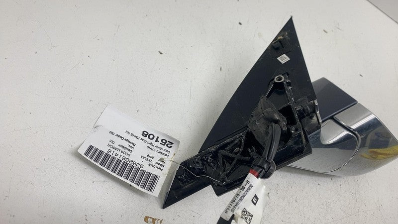 ⭕17-20 Model 3 Front Right Exterior Side View Door Mirror Gray PMNG 11