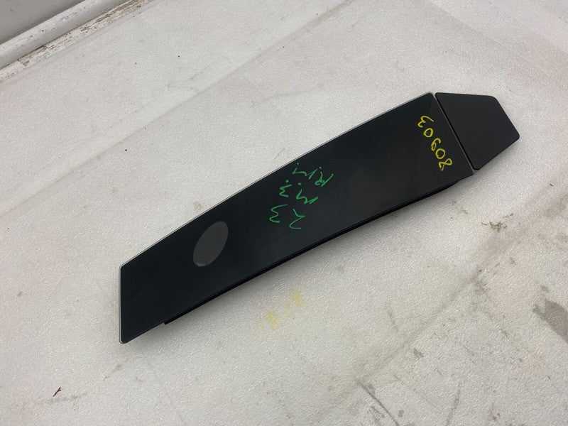 110044100E ⭕2017-2023 Tesla Model 3 Right B-Pillar Applique Glass Trim Molding 1100441-00-E