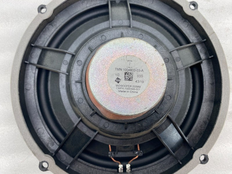 100483303A ⭕ 12-20 Model S X Front Left = Right Door Audio Speaker Mid Woofer 1004833-03-A