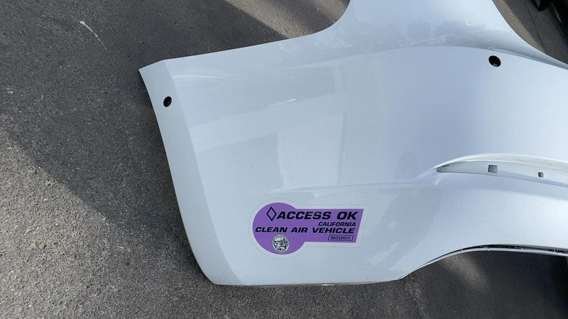 ⭕ 2017-2022 Tesla Model 3 Rear Bumper Cover w/ Park Sensor Holes Assy White PPSW