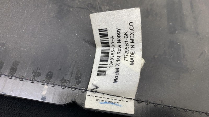 106659200A 16-20 Model X Front 1st Row Left or Right Seat Cover Trim Pad Gloss 1069755-00-A