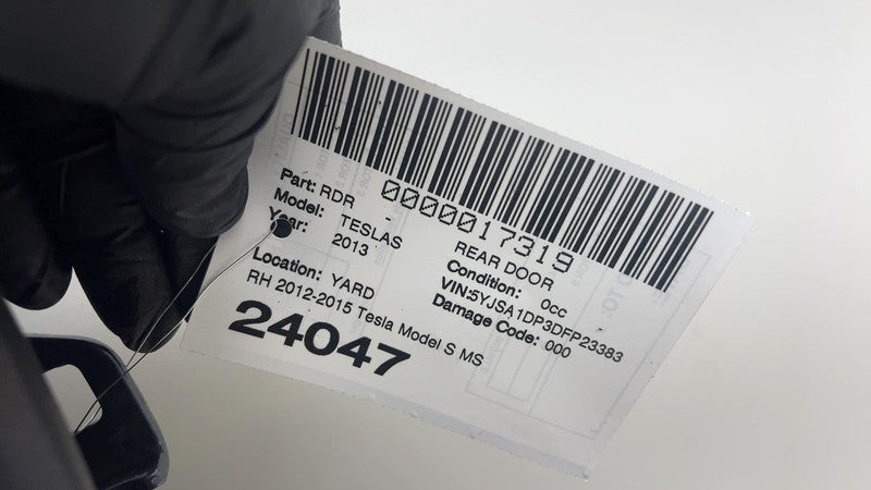 ⭕2012-2015 Tesla Model S MS Rear Passenger Door Shell Panel Right RH G