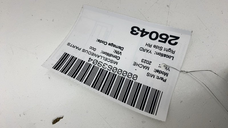 LJ8B R286D02 EGW ⭕ 21-24 Ford Mustang Mach-E Ge1 Rear Right Fender Flare Molding LJ8B-R286D02-BGW