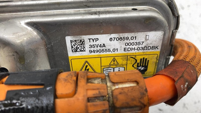 9490555 2018 2019 2020 BMW 530e G30 Electric Coolant Flow Water Auxiliary Heater Unit