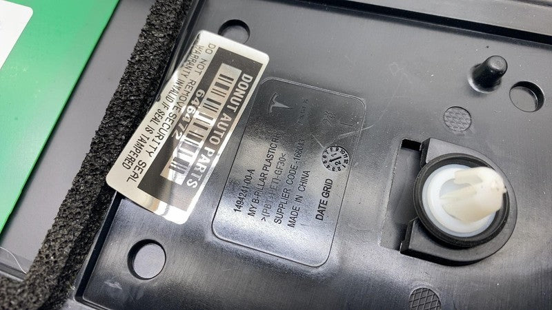 ⭕ 20-23 Model Y Right Exterior B-Pillar Applique Glass Trim RH AP3 150