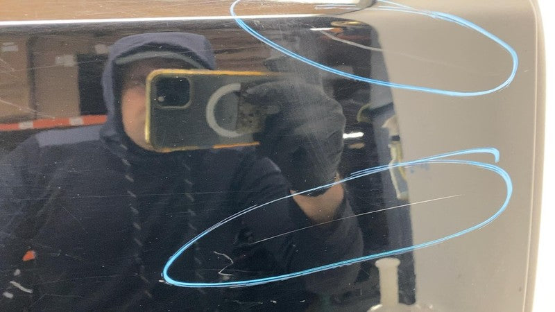 ⭕ 16-20 Tesla Model S Rear Side Door Shell Panel Right Black PBSB 6006