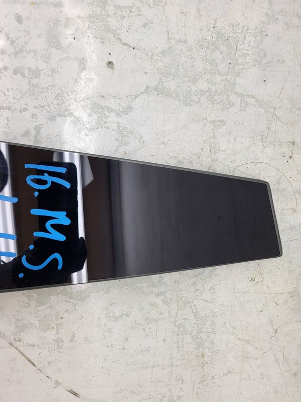 14942 ⭕ 12-15 Model S Driver Side Exterior B-Pillar Applique Glass Trim Molding Left