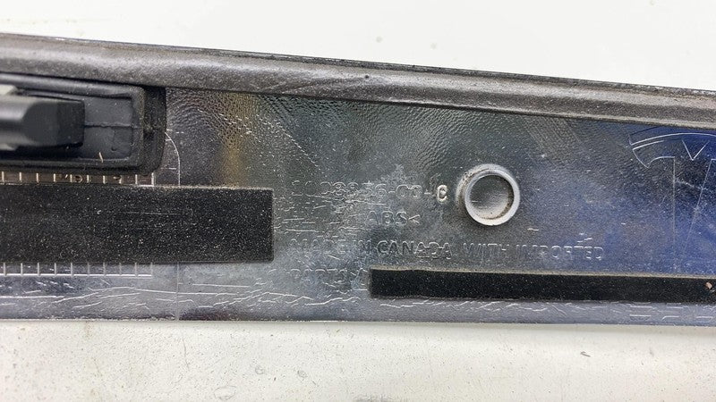 ⭕2012-2015 Model S Rear Liftgate Applique Trim Trunk Chrome Molding 10