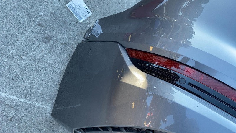 4KE807521 ⭕ 19-23 e-Tron Rear Bumper Cover w/ Park Sensors & Reflector Gray LZ7F 4KE807521