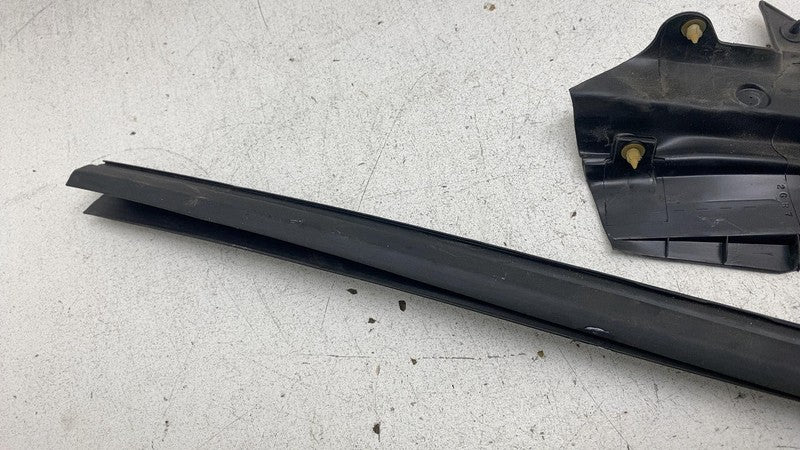 ⭕ 17-23 Model 3 Front Left Door A-Pillar Flag Glass Run Rubber Seal 10