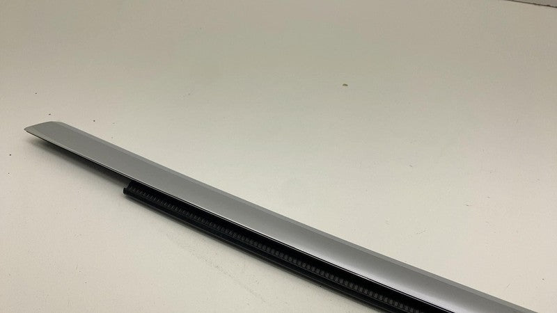 2012-2020 Tesla Model S Rear Driver Door Window Outer Belt Molding Chr