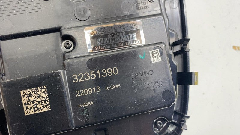 32351390 ⭕ 2021 2022 2023 Polestar 2 Front Overhead Console Dome Light Assembly 32351390