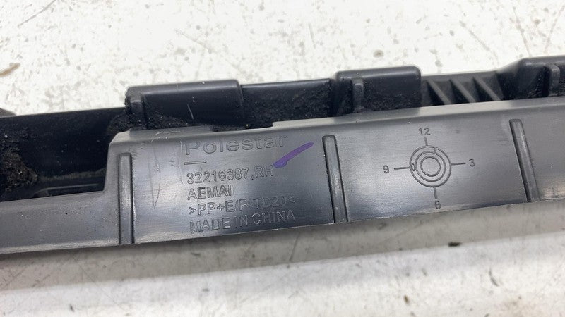32216387 ⭕2021-2025 Polestar 2 Front Right Skirt Rocker Molding Panel Bracket RH 32216387