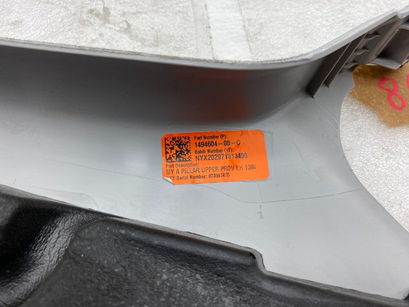 149460400C ⭕ 20-23 Model Y Front Left & Right A-Pillar Upper Trim 1494604-00-C/1494605-00-C
