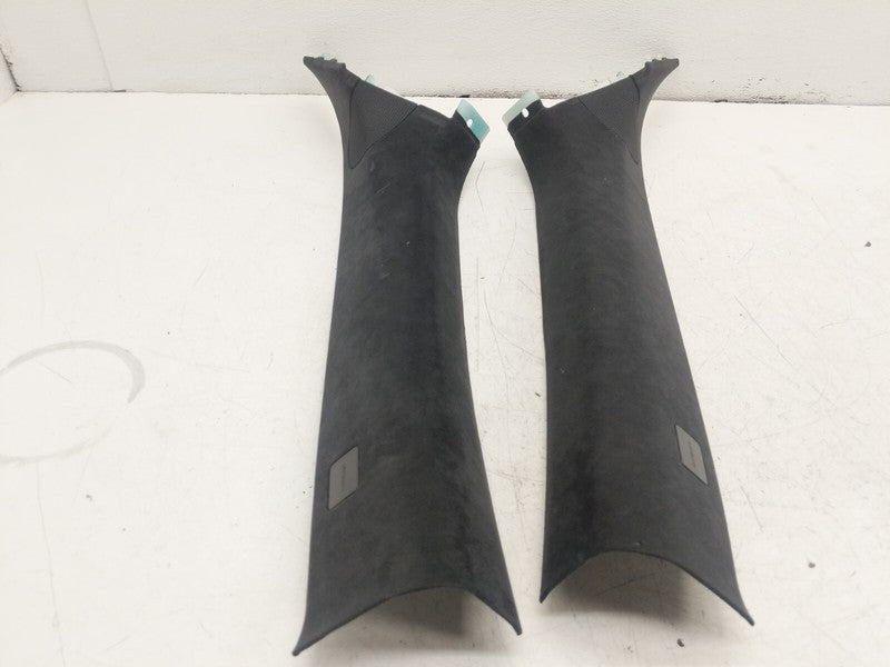 ⭕ 12-15 Tesla Model S Upper Left & Right A-Pillar Trim 1007440-02-F/10