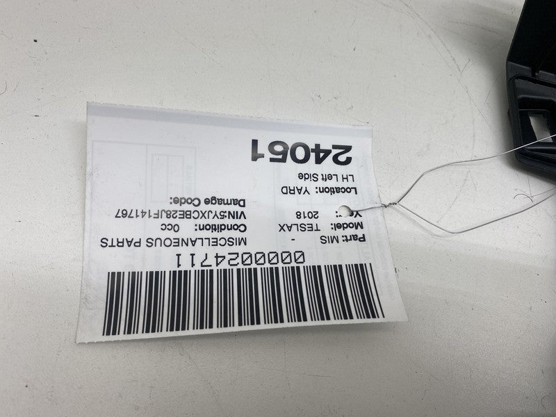 ⭕ 16-20 Model X Driver Side B-Pillar Upper Trim Cover Panel Left LH 10