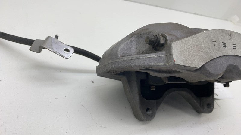 104462100D ⭕ 2017-2023 Tesla Model 3 Front Left Caliper w/ Brake Hose Line LH 1044621-00-D