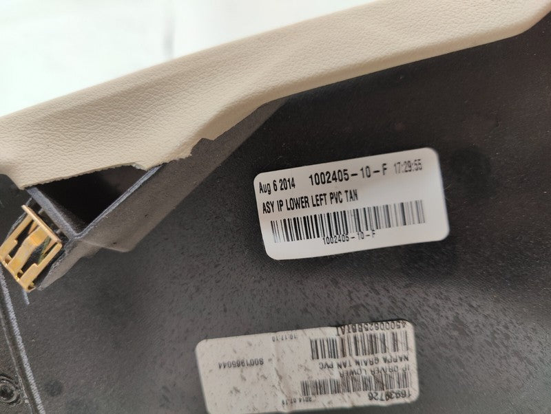 ⭕ 12-20 Model S X Left Knee Lower Dashboard Steering Column Cover 1002