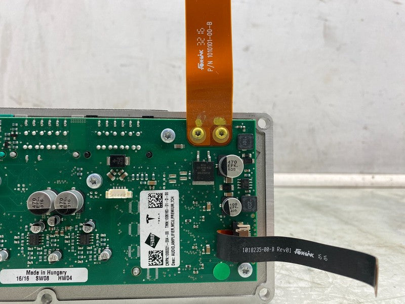 1006163 01 D ⭕ 12-20 Tesla Model S X Premium MCU Audio Amplifier Board Assembly 1006163-01-D