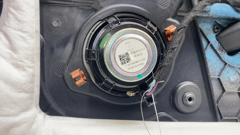 1609947-00-A ⭕ 21-24 Model X Front Left Door Panel Trim Card Cover w/ Molding LH 1609947-00-A