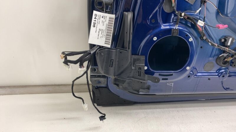 1003101-00-E 2012-2015 Tesla Model S Front Passenger Side Door Shell Panel Right RH Blue PPSB