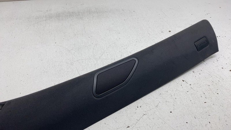 670040366 ⭕ 17-20 Levante Front Left Windshield A-Pillar Trim Cover Panel Black 670040366
