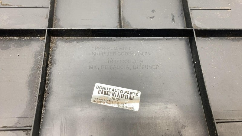 ⭕ 2021-2025 Model X Rear Bumper Fascia Lower Undertray Diffuser OEM 16