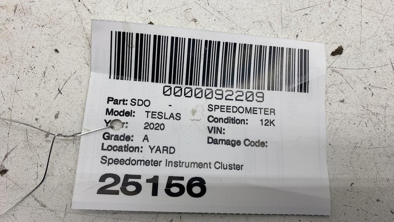 ⭕ 18-20 Tesla Model S Speedometer Instrument Cluster Screen Display 14
